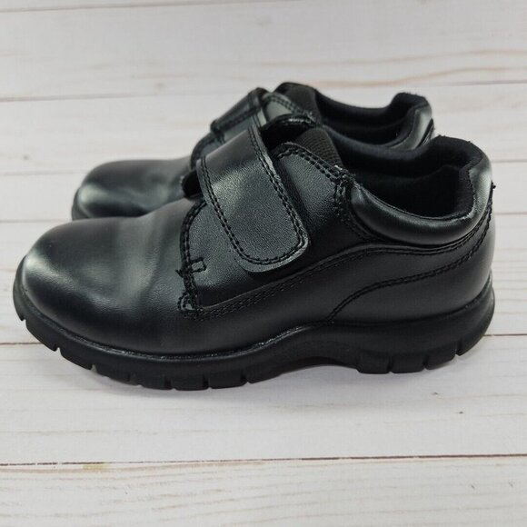 Smart Fit‎ Black Toddler Boys Dress Shoe Size 12.5 Strap Skid Resistant - Picture 3 of 11